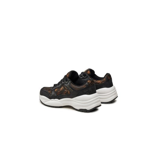 Sneakersy Guess Samnie FLFSAM FAL12 Czarny Guess 40 eobuwie.pl