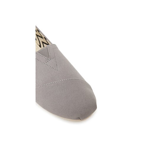 Półbuty Toms Alpargata 10020858 Szary Toms 40 eobuwie.pl