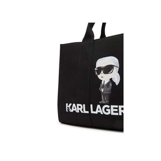 Torebka KARL LAGERFELD A2W50047 Czarny Karl Lagerfeld OS eobuwie.pl