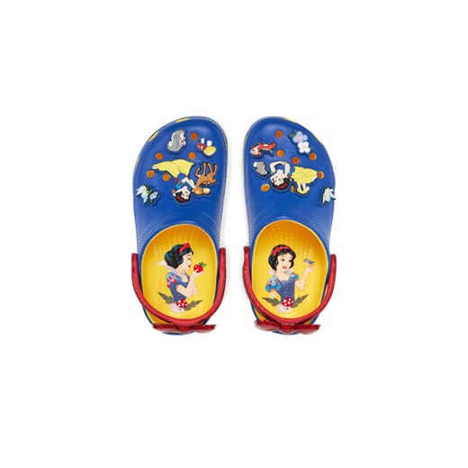 Klapki Crocs Snow White Classic Clog K 209495 Niebieski Crocs 29_30 eobuwie.pl