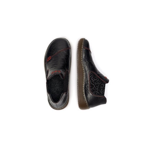 Sztyblety Rieker L8491-00 Czarny Rieker 36 eobuwie.pl