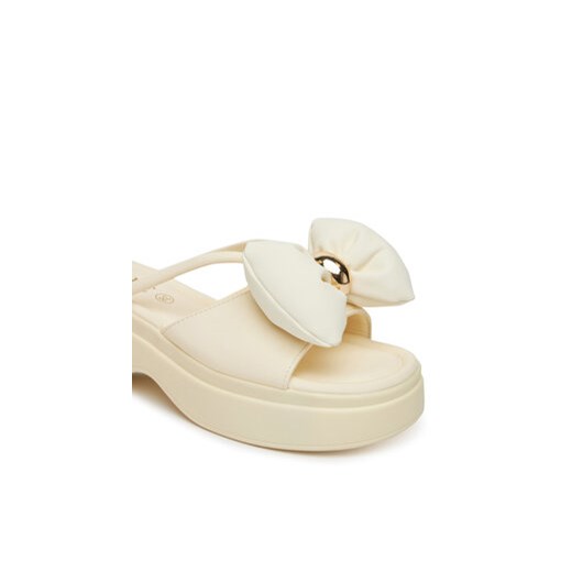 Klapki GOE RR2N4120 Biały Goe 39 eobuwie.pl