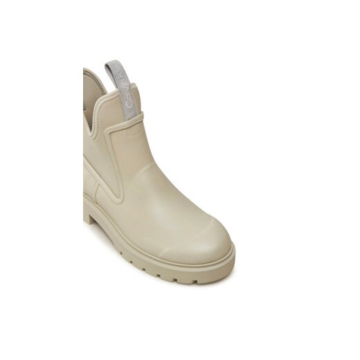 Kalosze Calvin Klein Jeans Mid Rainboot Chelsea YW0YW01034 Szary 39 eobuwie.pl
