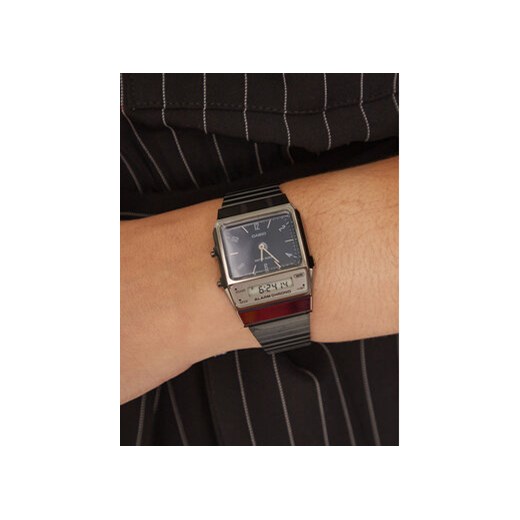 Zegarek Casio Vintage Edgy AQ-800EB-2AEF Czarny Casio 00 eobuwie.pl