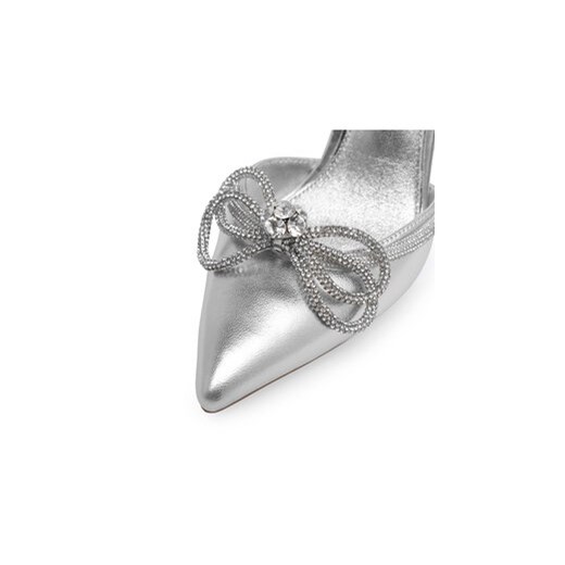 Szpilki Eva Minge ANCONA-V325-25531 Srebrny 39 eobuwie.pl