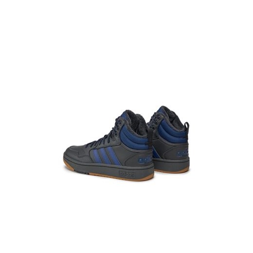 Sneakersy adidas Hoops 3.0 Mid IF2635 Szary 36_23 eobuwie.pl