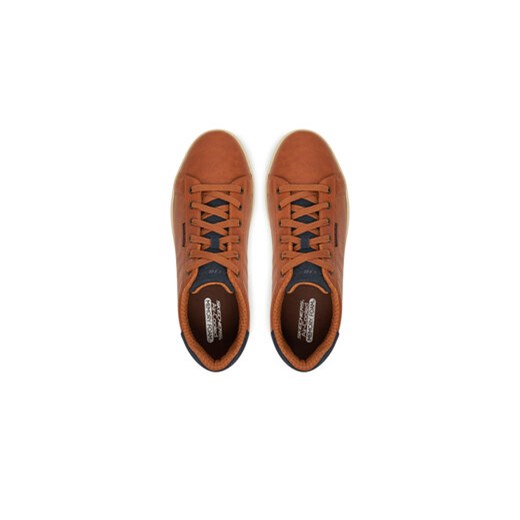 Sneakersy Skechers 210946/LUG Brązowy Skechers 41 eobuwie.pl