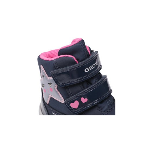 Śniegowce Geox B Flanfil G.B Abx A B163WA 050FU C4268 M Granatowy Geox 20 eobuwie.pl
