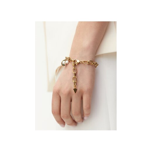 Bransoletka Guess JUBB05 123JW Złoty Guess L eobuwie.pl