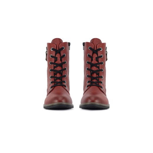 Botki Rieker 72212-35 Czerwony Rieker 41 eobuwie.pl