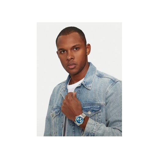 Zegarek Casio MTP-1375PD-2A2VEF Srebrny Casio 00 eobuwie.pl