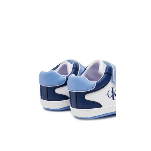 Sneakersy Calvin Klein Jeans Low Cut Velcro V0B9-82071-1433 Niebieski 17 eobuwie.pl