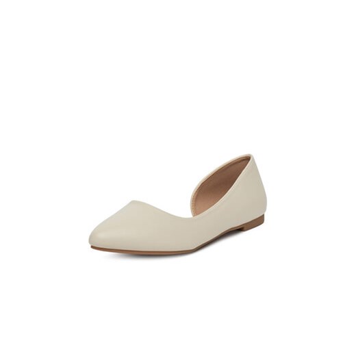 Baleriny JENNY JANE WS2108-08 Beżowy 38 eobuwie.pl