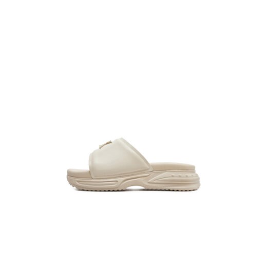 Klapki Calvin Klein Jeans Chunky Comf Slide Mtr YW0YW01506 Écru 39 eobuwie.pl