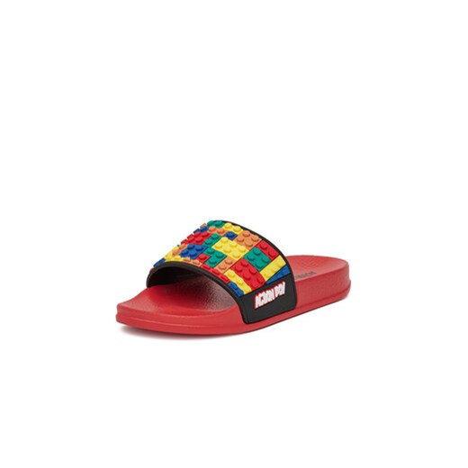 Klapki Action Boy P3047043K Czerwony Action Boy 27 eobuwie.pl