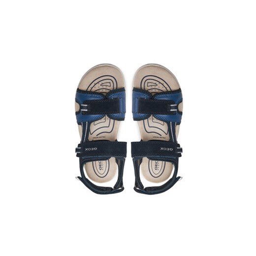 Sandały Geox J Sandal Alben Boy J35AVA 01520 CF44M D Granatowy Geox 37 eobuwie.pl