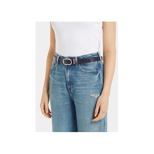 Pasek Damski Tommy Hilfiger Chic 2.5 Corp AW0AW16169 Granatowy Tommy Hilfiger 75 eobuwie.pl