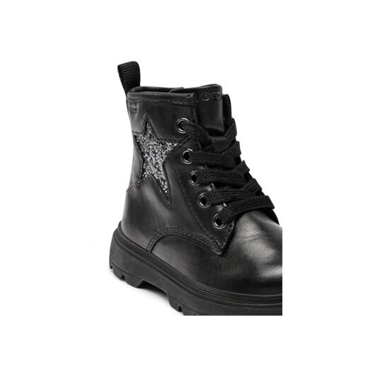 Kozaki Geox B Kiddartah Girl B465YA 085EW C9999 M Czarny Geox 20 eobuwie.pl