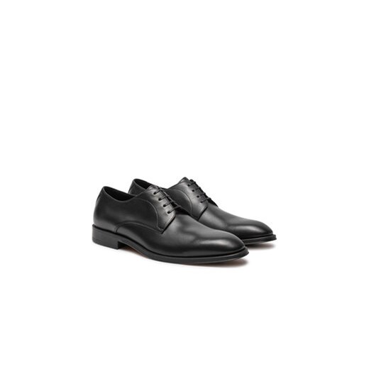 Półbuty Boss Derrek 50522941 Czarny 40 eobuwie.pl