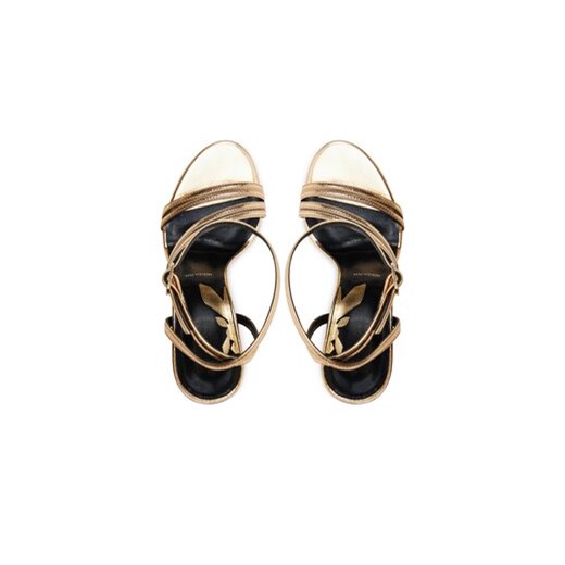 Sandały Patrizia Pepe 8X0005/L031-Y442 Złoty Patrizia Pepe 36 eobuwie.pl