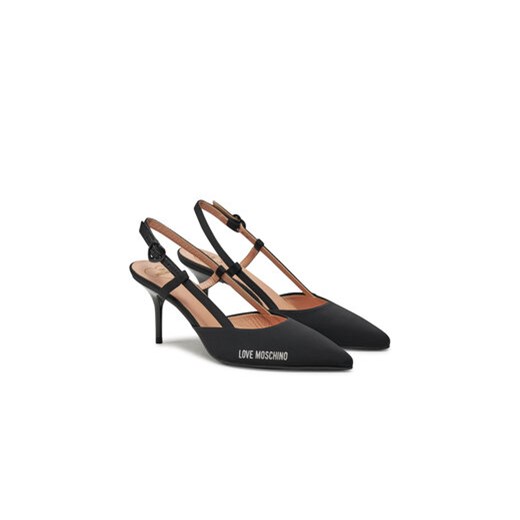 Sandały LOVE MOSCHINO JA10627G1LIMX000 Czarny Love Moschino 41 eobuwie.pl