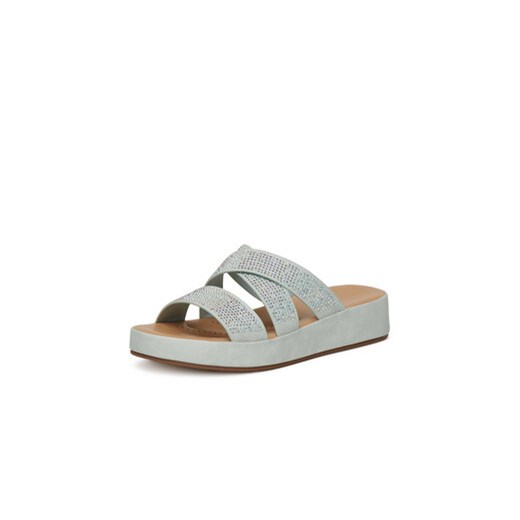 Klapki Clara Barson R23SS06671 Niebieski Clara Barson 41 eobuwie.pl