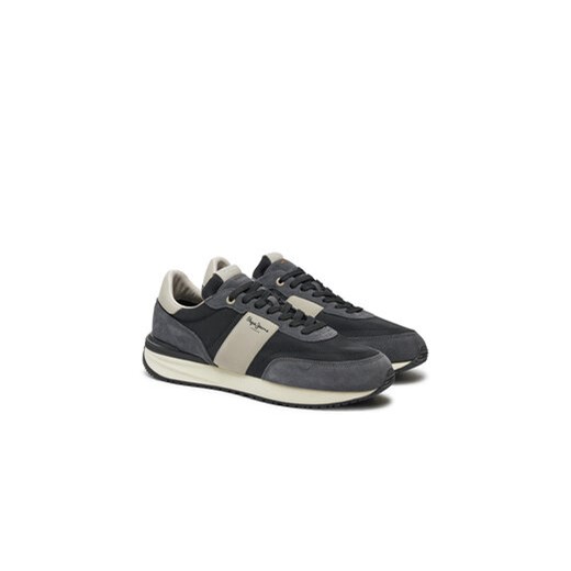 Sneakersy Pepe Jeans PMS60020 Czarny Pepe Jeans 40 eobuwie.pl