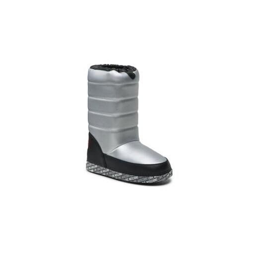 Śniegowce LOVE MOSCHINO JA24162G1HIT590B Srebrny Love Moschino 37_38 eobuwie.pl
