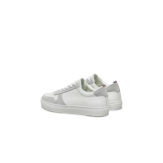 Sneakersy Tommy Hilfiger Premium Corporate Lth Mix FM0FM05244 Biały Tommy Hilfiger 41 eobuwie.pl