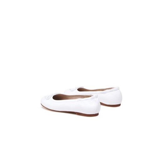 Baleriny Polo Ralph Lauren Pony Ballet RF104211 Biały Polo Ralph Lauren 31 eobuwie.pl