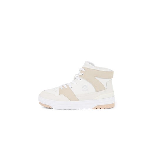 Sneakersy Tommy Hilfiger Th Hi Basket Sneaker FW0FW07308 Biały Tommy Hilfiger 39 eobuwie.pl