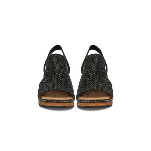 Sandały Rieker 62941-00 Czarny Rieker 40 eobuwie.pl