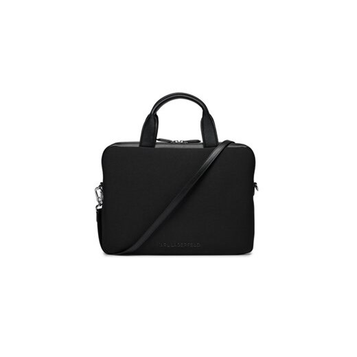Torba na laptopa KARL LAGERFELD 235W3262 Czarny Karl Lagerfeld 00 eobuwie.pl