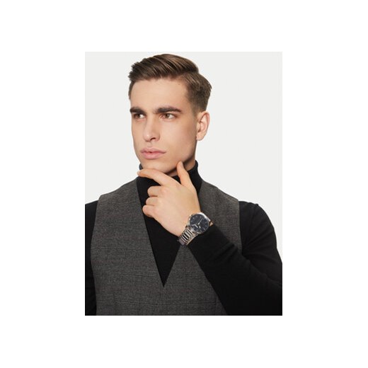 Zegarek Hugo 1530186 Srebrny 00 eobuwie.pl