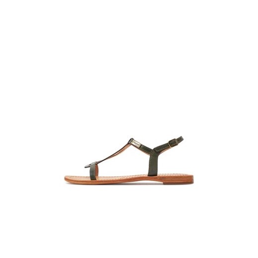 Sandały Les Tropeziennes Hamess C042303 Khaki 36 eobuwie.pl
