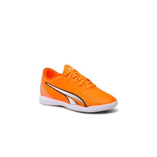 Buty do piłki nożnej Puma Ultra Play It Jr 107237 01 Pomarańczowy Puma 38 eobuwie.pl