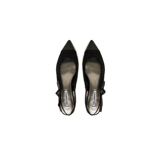 Sandały KARL LAGERFELD Kerrie KL40152A Czarny Karl Lagerfeld 36 eobuwie.pl