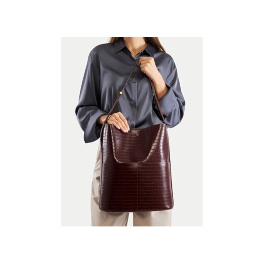 Torebka Gino Rossi CS7779-CROCO Brązowy Gino Rossi NOSIZE eobuwie.pl