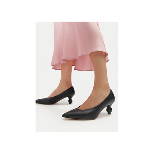 Czółenka Weekend Max Mara Renza 24255260346 Czarny 35 eobuwie.pl