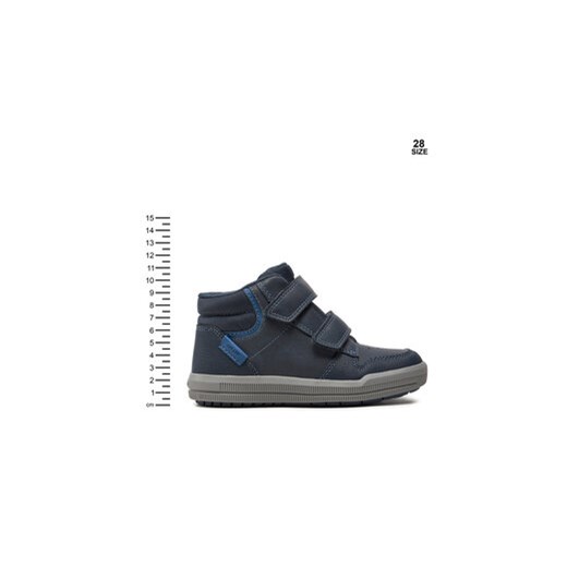 Sneakersy Geox J Arzach Boy J364AB 0MEFU C0700 S Granatowy Geox 35 eobuwie.pl