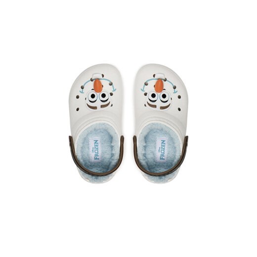 Klapki Crocs Classic Frozen Olaf Clog Kids 210234 Biały Crocs 34_35 eobuwie.pl