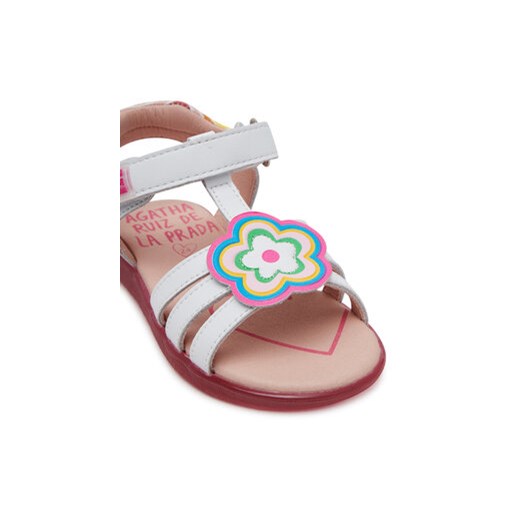 Sandały Agatha Ruiz de la Prada 252963 M Biały 26 eobuwie.pl