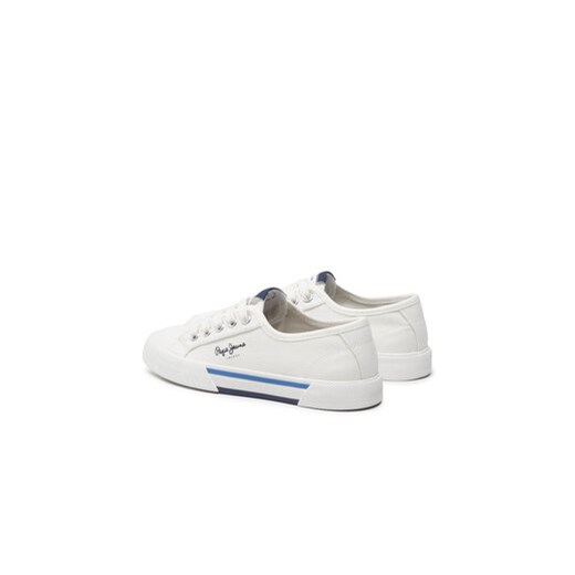 Tenisówki Pepe Jeans Brady Boy Basic PBS30527 Biały Pepe Jeans 32 eobuwie.pl