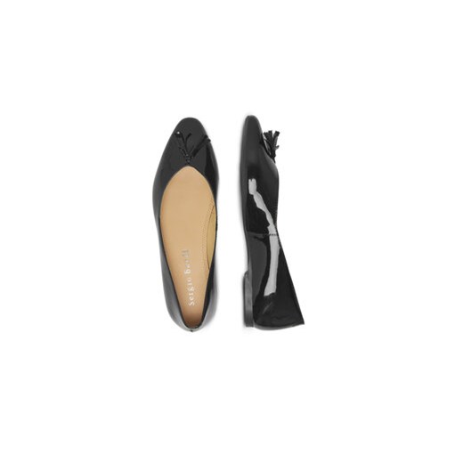 Baleriny Sergio Bardi RST-D1064-02SB Czarny Sergio Bardi 37 eobuwie.pl