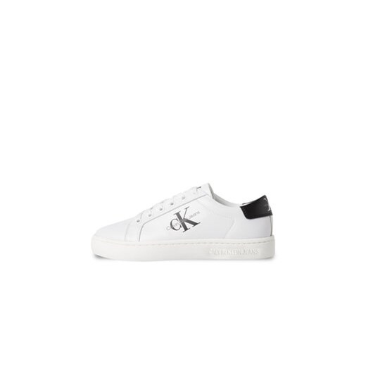 Sneakersy Calvin Klein Jeans Classic Cupsole Laceup Lth Wn YW0YW01269 Biały 39 eobuwie.pl