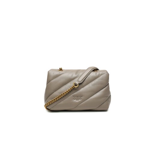 Torebka Pinko Love Mini Puff Cl AI 23-24 PLTT 100039 A0F2 Beżowy Pinko 00 eobuwie.pl