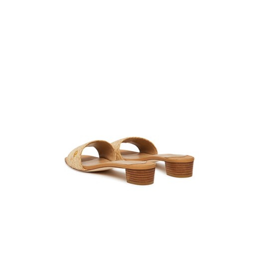 Klapki LAUREN RALPH LAUREN Fay Braided 802966850001 Beżowy 40 eobuwie.pl