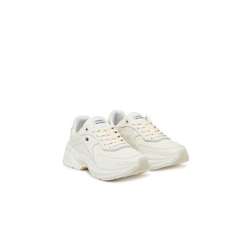 Sneakersy Tommy Hilfiger FW0FW08556 Biały Tommy Hilfiger 40 eobuwie.pl