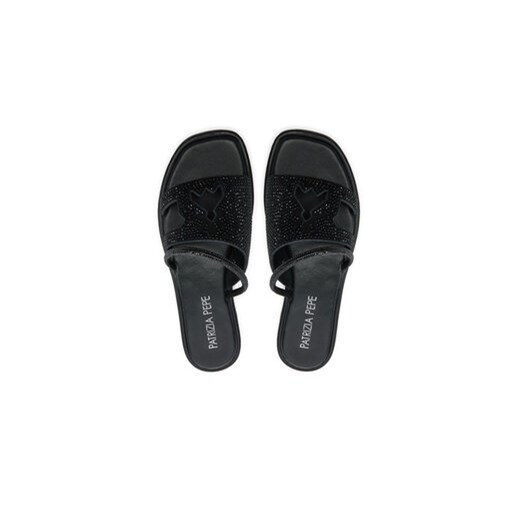 Klapki Patrizia Pepe PJ284.01 Czarny Patrizia Pepe 36 eobuwie.pl