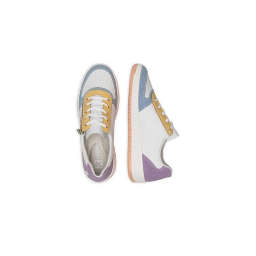 Sneakersy Rieker M5520-91 Biały Rieker 36 eobuwie.pl